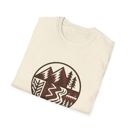 Colorado Roadhouse — Retro Mountain River Graphic Tee
