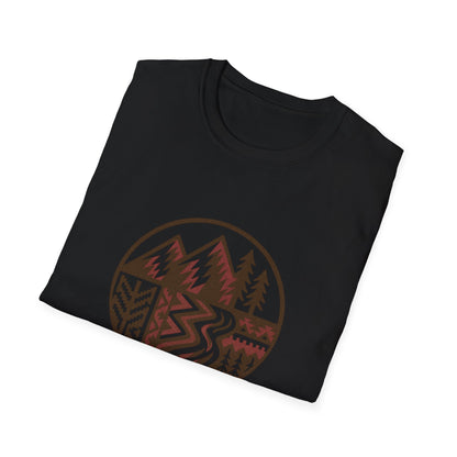 Colorado Roadhouse — Retro Mountain River Graphic Tee