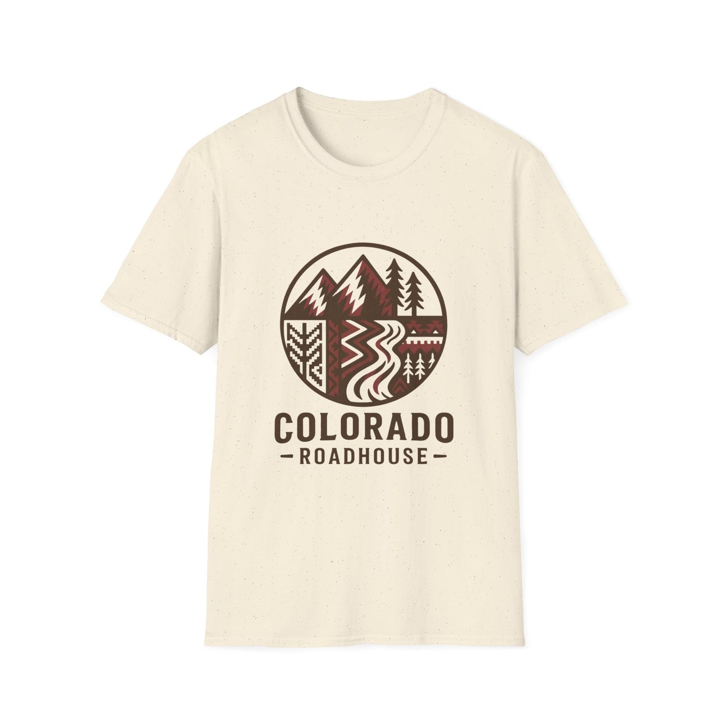 Colorado Roadhouse — Retro Mountain River Graphic Tee
