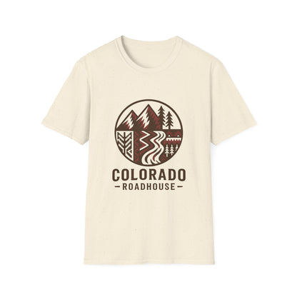 Colorado Roadhouse — Retro Mountain River Graphic Tee