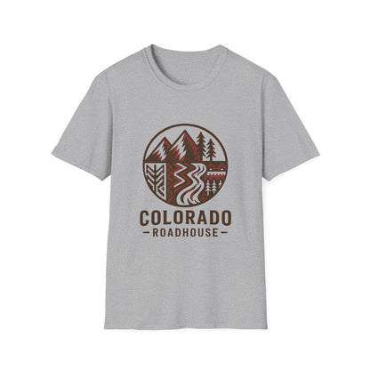 Colorado Roadhouse — Retro Mountain River Graphic Tee