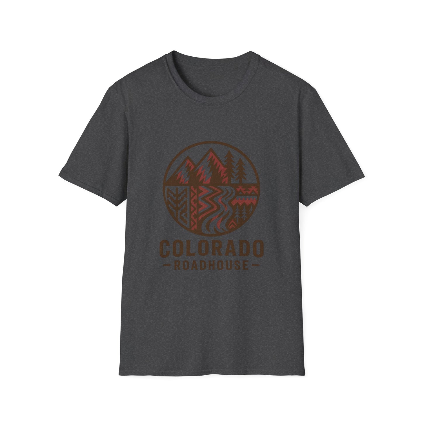 Colorado Roadhouse — Retro Mountain River Graphic Tee