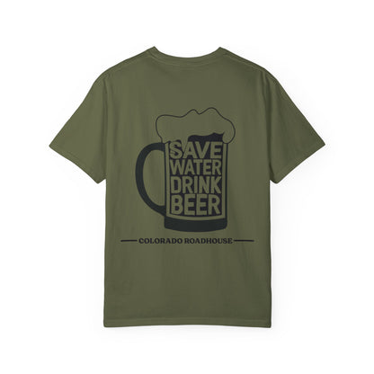 Men & Women Save Water T-Shirt