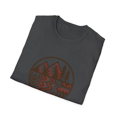 Colorado Roadhouse — Retro Mountain River Graphic Tee