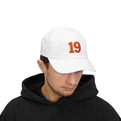 EST. 2019 — White Adjustable Baseball Hat