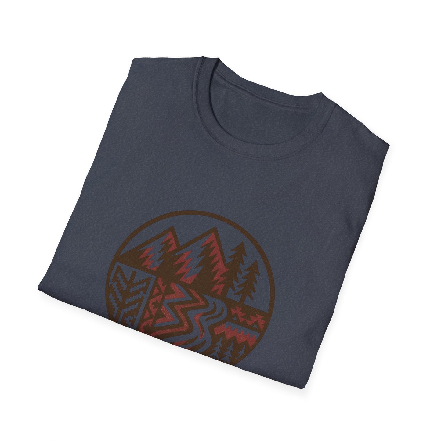 Colorado Roadhouse — Retro Mountain River Graphic Tee