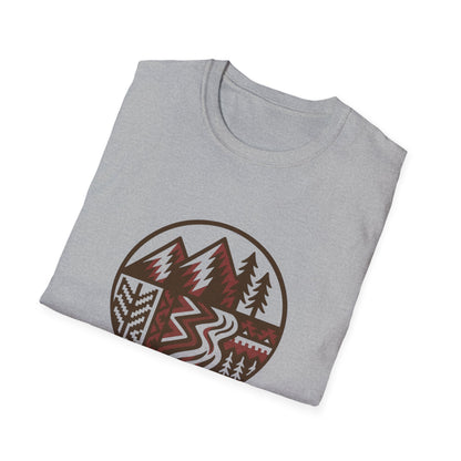 Colorado Roadhouse — Retro Mountain River Graphic Tee