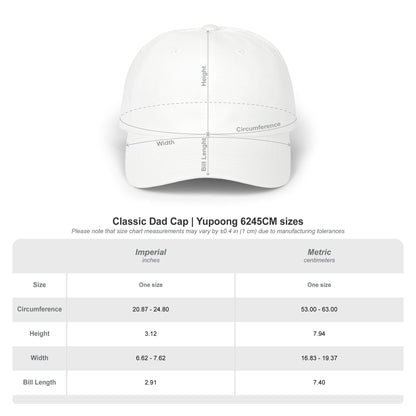 EST. 2019 — White Adjustable Baseball Hat